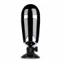 Masturbator wibrujący Randy Sandy montowany na ścianie czarny 22 cm - 4