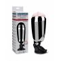 Masturbator wibrujący Randy Sandy montowany na ścianie czarny 22 cm - 8