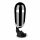 Masturbator wibrujący Randy Sandy montowany na ścianie czarny 22 cm