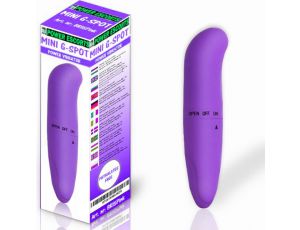 Masażer silikonowy Iwand Power Escorts fioletowy akumulatorowy 20 cm