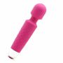Masażer silikonowy Iwand Power Escorts różowy akumulator 20 cm - 4