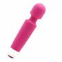 Masażer silikonowy Iwand Power Escorts różowy akumulator 20 cm - 5