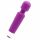 Masażer silikonowy Iwand Power Escorts fioletowy akumulatorowy 20 cm