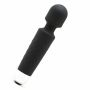 Masażer silikonowy Iwand Power Escorts czarny akumulator 20 cm - 3