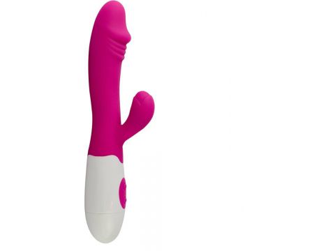 Wibrator punktu G Billy G silikonowy różowy 20 cm 10 prędkości