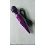 Masażer różdżkowy Turbo Power Escorts fioletowy 18 cm ładowalny - 2