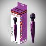 Masażer różdżkowy Turbo Power Escorts fioletowy 18 cm ładowalny - 5