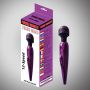 Masażer różdżkowy Turbo Power Escorts fioletowy 18 cm ładowalny - 4