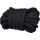 Kinky rope black soft bondage rope 5 meter