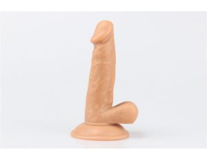 Realistyczne dildo Rocket John Power Escorts cieliste 17 cm