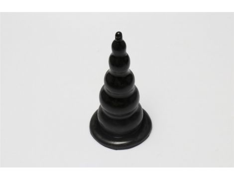 Korek analny Wiertarka rakietowa Power Escorts 18,5 cm czarny - 2