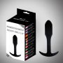 Korek analny Wiertarka rakietowa Power Escorts czarny 9,6 cm - 3