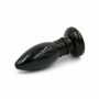 Korek analny Wiertarka rakietowa Power Escorts czarny 8,7 cm - 3