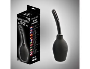 Irygator analny Rocket XL Power Escorts czarny 310 ml