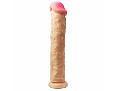 Dildo rotacyjne Rocket John flesh 28 5 cm
