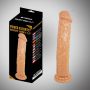 Dildo rotacyjne Rocket John flesh 28 5 cm - 3