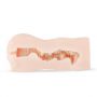 Realistyczny masturbator Emily Finch EasyToys beżowy - 5
