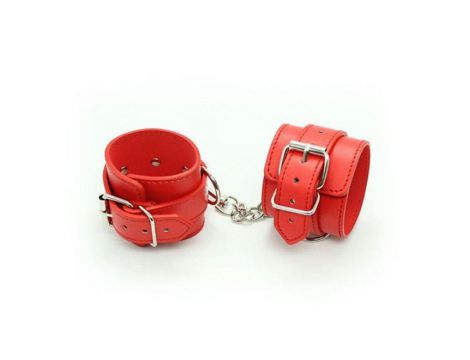 Kajdanki zwężające BDSM Toyz4lovers czerwone