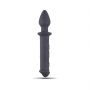 Realistyczne dildo silikonowe z korkiem analnym Toyz4lovers - 2