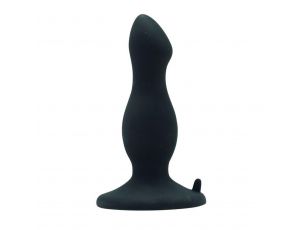 Silikonowy korek analny Timeless Toyz4lovers czarny 10,5 cm