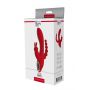 Wibrator króliczek silikonowy Hera Dream Toys czerwony 21 cm - 3
