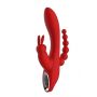 Wibrator króliczek silikonowy Hera Dream Toys czerwony 21 cm - 5