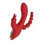Wibrator króliczek silikonowy Hera Dream Toys czerwony 21 cm - 8