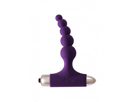 Korek analny wibrujący Splendor Ultraviolet silikonowy 12 cm - 2