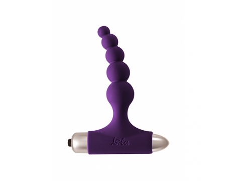 Korek analny wibrujący Splendor Ultraviolet silikonowy 12 cm