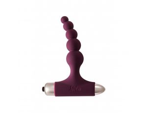 Wibrujący korek analny Splendor Lola Toys bordowy AAA