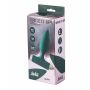 Wibrujący korek analny Lola Toys Glory ciemnozielony 15 cm - 3