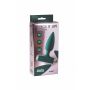 Wibrujący korek analny Lola Toys Glory ciemnozielony 15 cm - 4