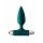Wibrujący korek analny Lola Toys Glory ciemnozielony 15 cm