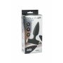 Wibrujący korek analny Lola Toys Glory Black silikonowy 15 cm AAA - 4