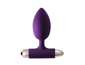 Korek analny wibrujący Perfection ultrafioletowy Lola Toys 11 cm