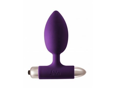 Korek analny wibrujący Perfection ultrafioletowy Lola Toys 11 cm