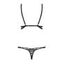 Body koronkowe Obsessive Mixty czarne L/XL - 7