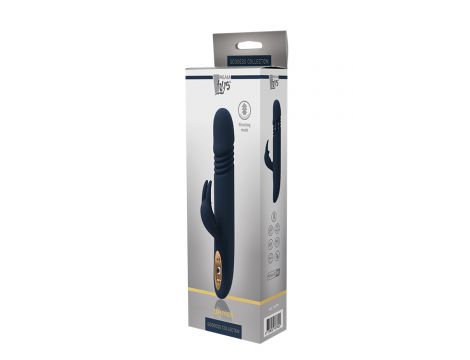 Wibrator króliczek Zephyros z ruchami pchającymi USB 23 cm - 3