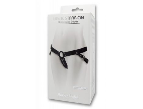 Uprząż do strap on Adrien Lastic silikonowa pierścień 4 cm