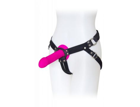 Uprząż do strap on Adrien Lastic silikonowa pierścień 4 cm - 3