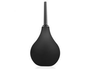 Prysznic analny silikonowy EasyToys czarny 15 cm