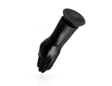 Korek analny BUTTR Double Trouble fisting czarny 31 cm - 4