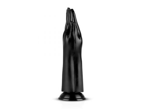Korek analny BUTTR Double Trouble fisting czarny 31 cm - 6