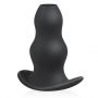 Korek analny wydrążony EasyToys silikonowy czarny 14 cm - 2