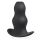 Korek analny wydrążony EasyToys silikonowy czarny 14 cm