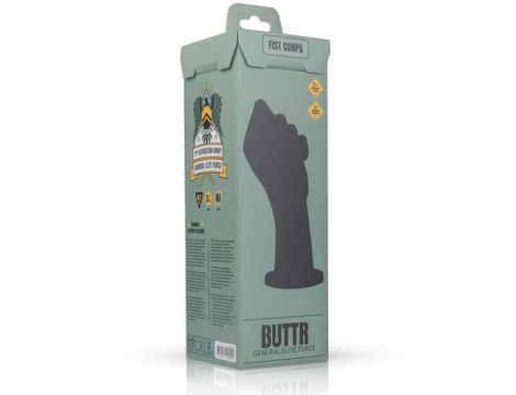 Dildo pięściowe FistCorps EasyToys czarne 22 cm - 5