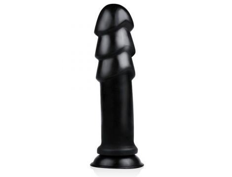 Dildo analne XXL BUTTR z przyssawką czarne 29 cm