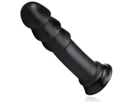 Dildo analne XXL BUTTR z przyssawką czarne 29 cm - 2