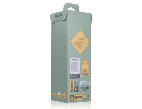 Korek analny BUTTR XXL żebrowany czarny z przyssawką 26 cm - 5