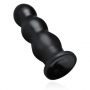 Korek analny BUTTR Tactical III żebrowany XXL czarny - 3
